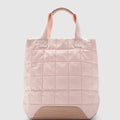 Quilted Tote Bag - Whisper Pink - Globite