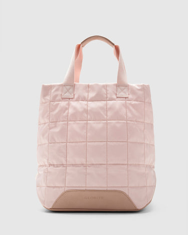 Quilted Tote Bag - Whisper Pink - Globite