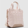 Quilted Tote Bag - Whisper Pink - Globite