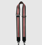 Shoulder Bag Strap in red and black