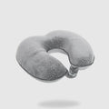 Voyager Memory Foam Neck Pillow in Grey - Globite