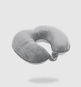 Voyager Memory Foam Neck Pillow in Grey - Globite