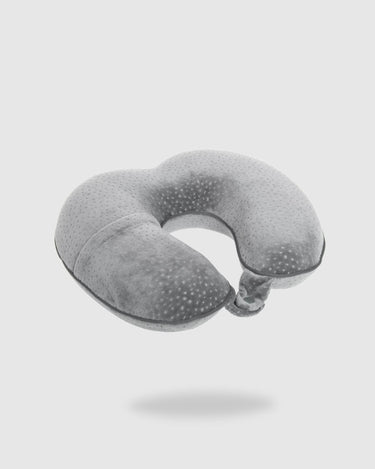 Voyager Memory Foam Neck Pillow in Grey - Globite