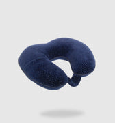 Voyager Memory Foam Neck Pillow in Navy - Globite